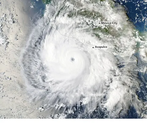Explosive Intensification for Hurricane Polo