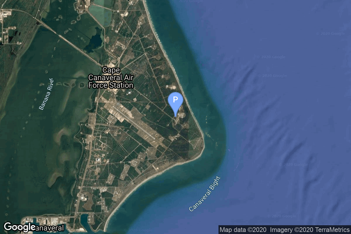 Map of Launch Complex 36A