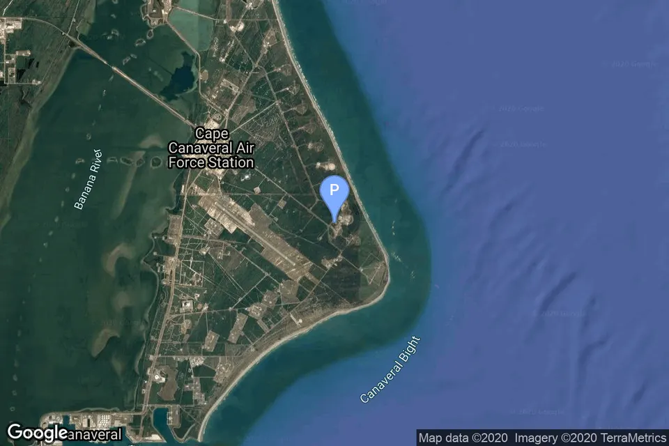 Map of Launch Complex 36A