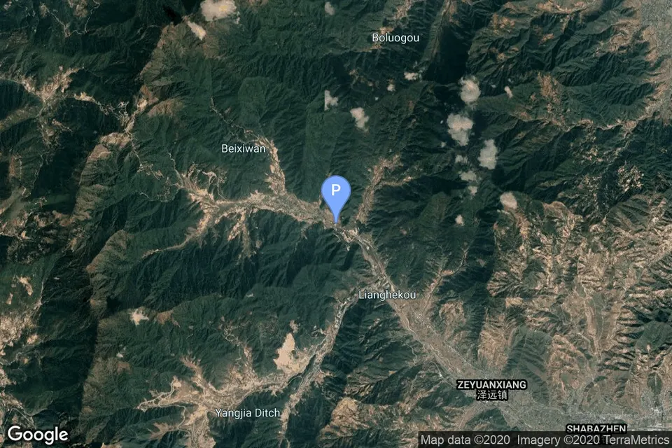 Map of Launch Area 95A