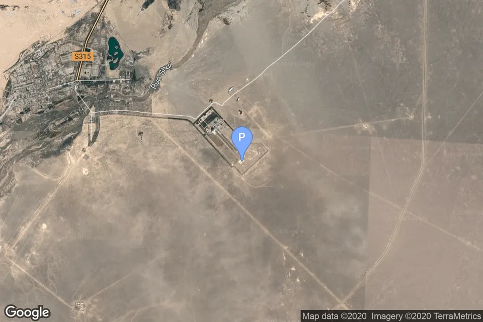 Map of Launch Area 91 (SLS-1 / 921)