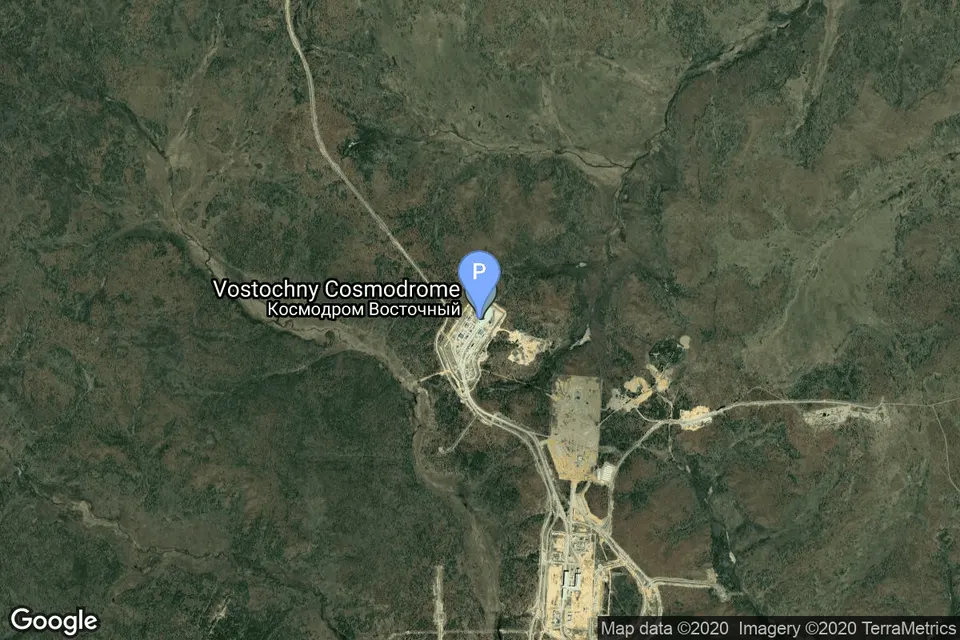 Map of Cosmodrome Site 1S