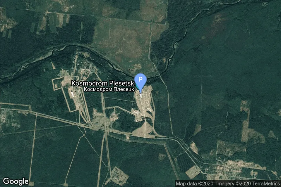 Map of Launch Area 96A