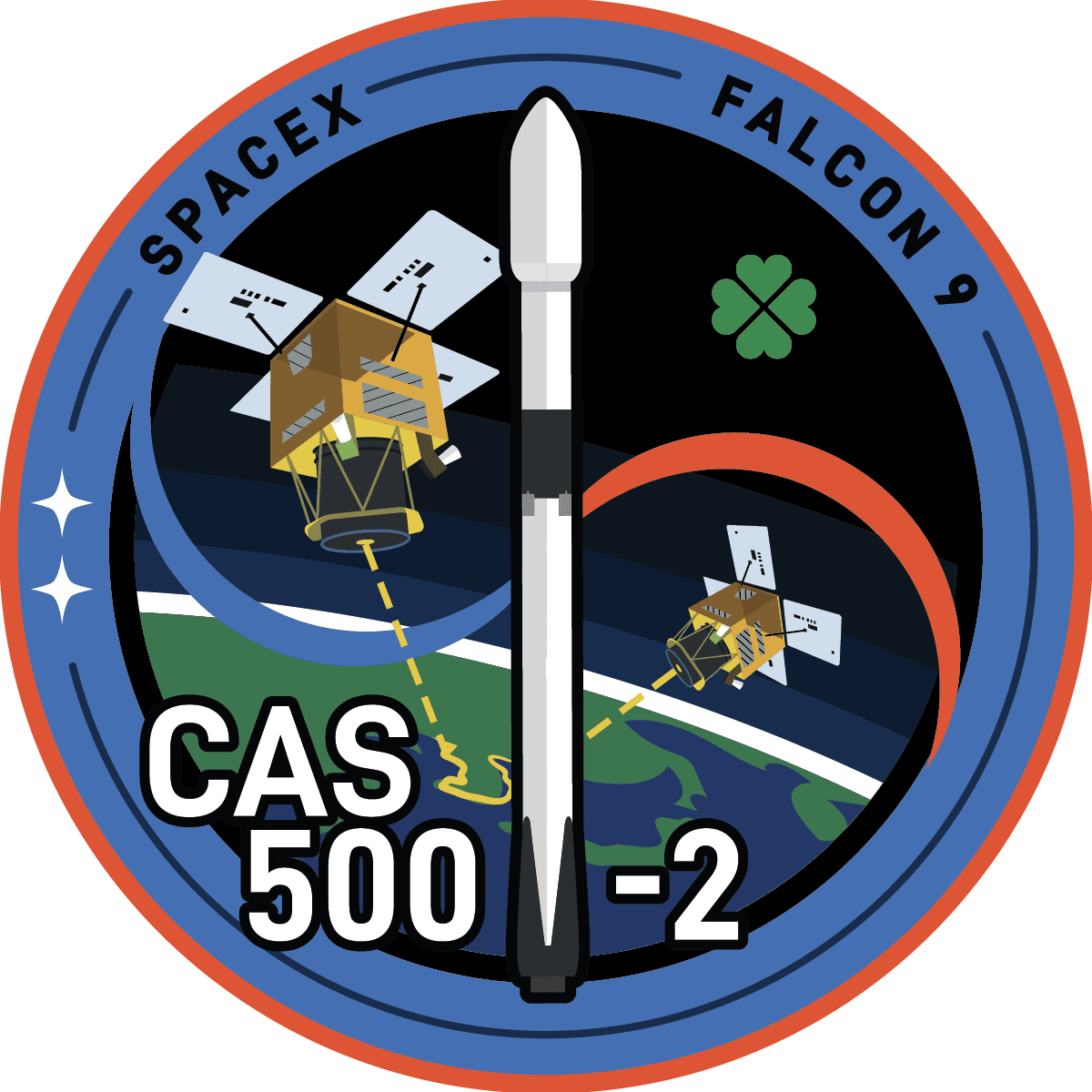 CAS500-2 Mission Patch