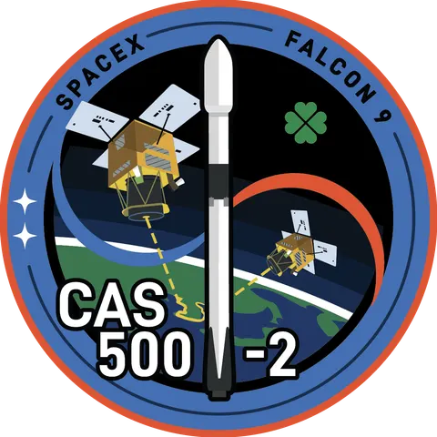 CAS500-2 Mission Patch