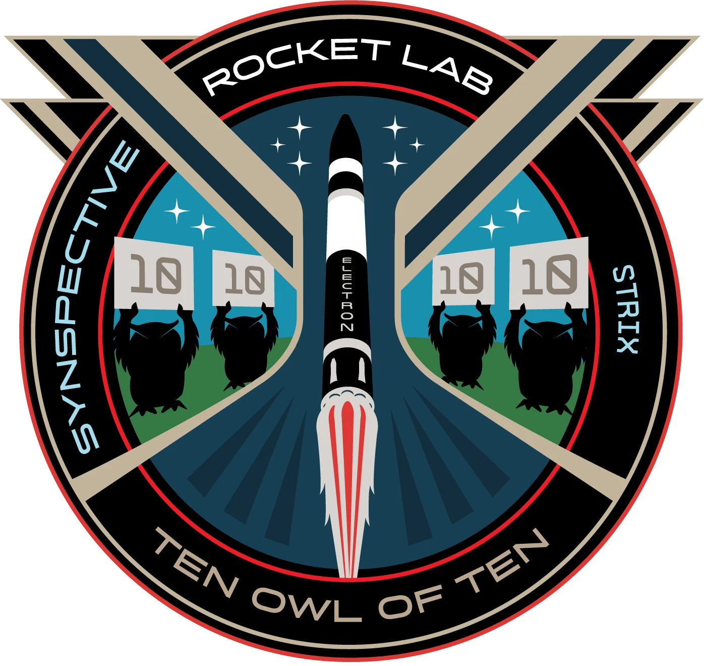 Ten Owl Of Ten Patch