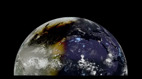 MTG-I1 captures eclipse path of totality over Europe